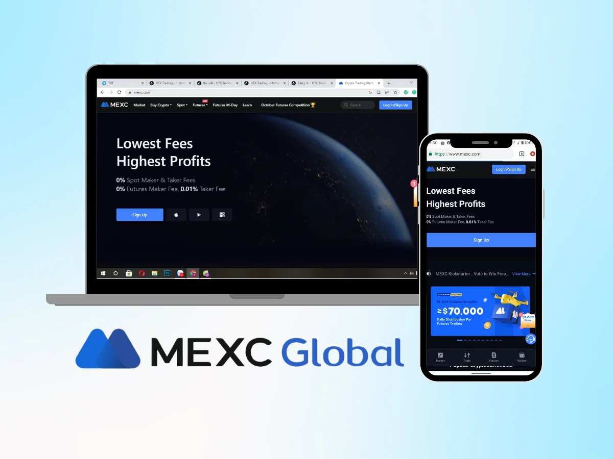 Sàn Mexc Global – Cách tải ứng dụng về điện thoại